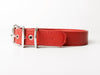 Bespoke Leather Dog Collar - Ruby - by Petiquette at Charley Chau