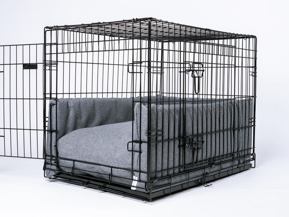Dog Crate mattress and bed bumper set