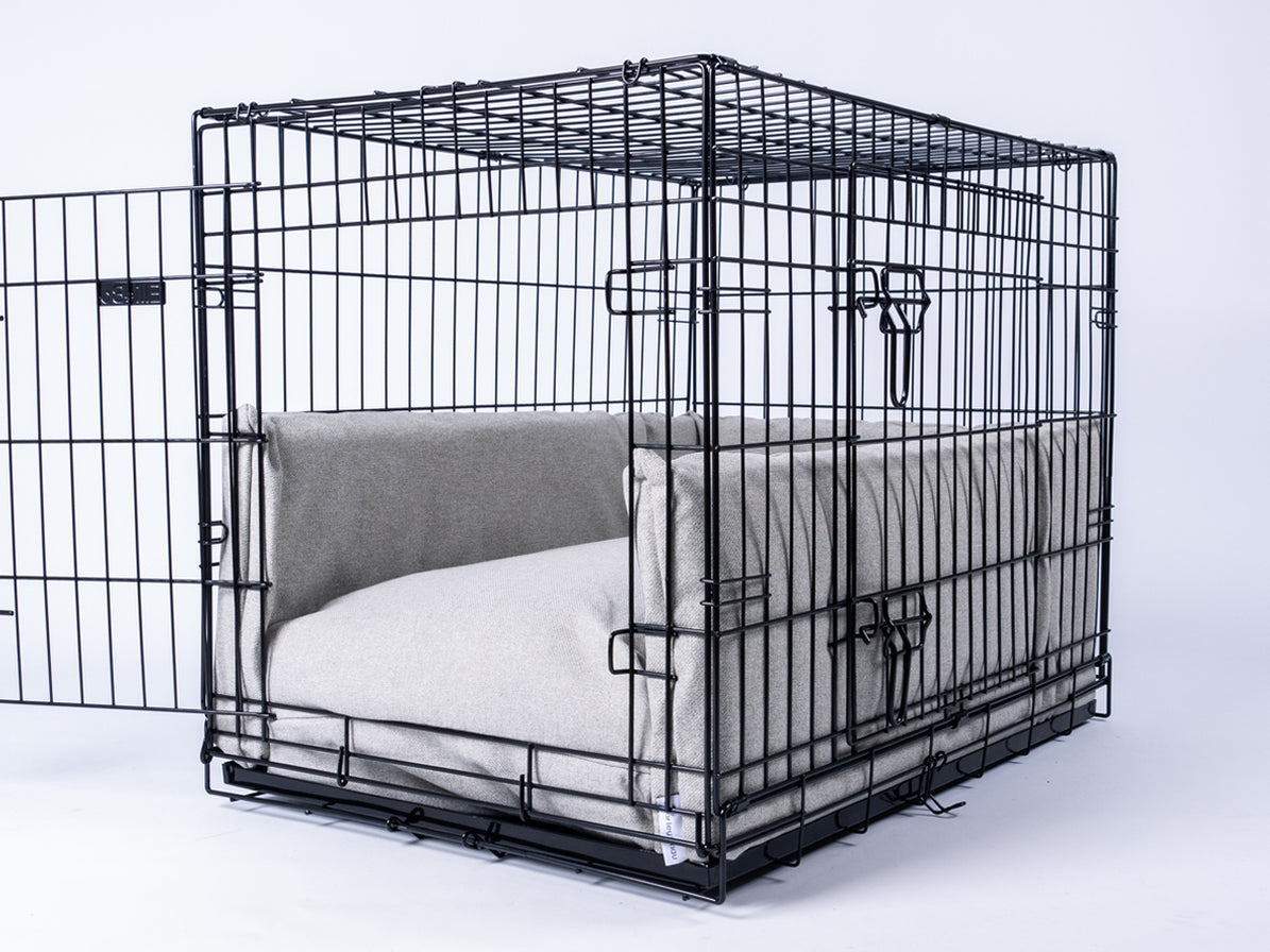 Mattress and Bed Bumper Set for a Dog Crate in Faroe — Charley Chau