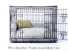 Luxury dog bedding set for a dog crate with small dog pillow
