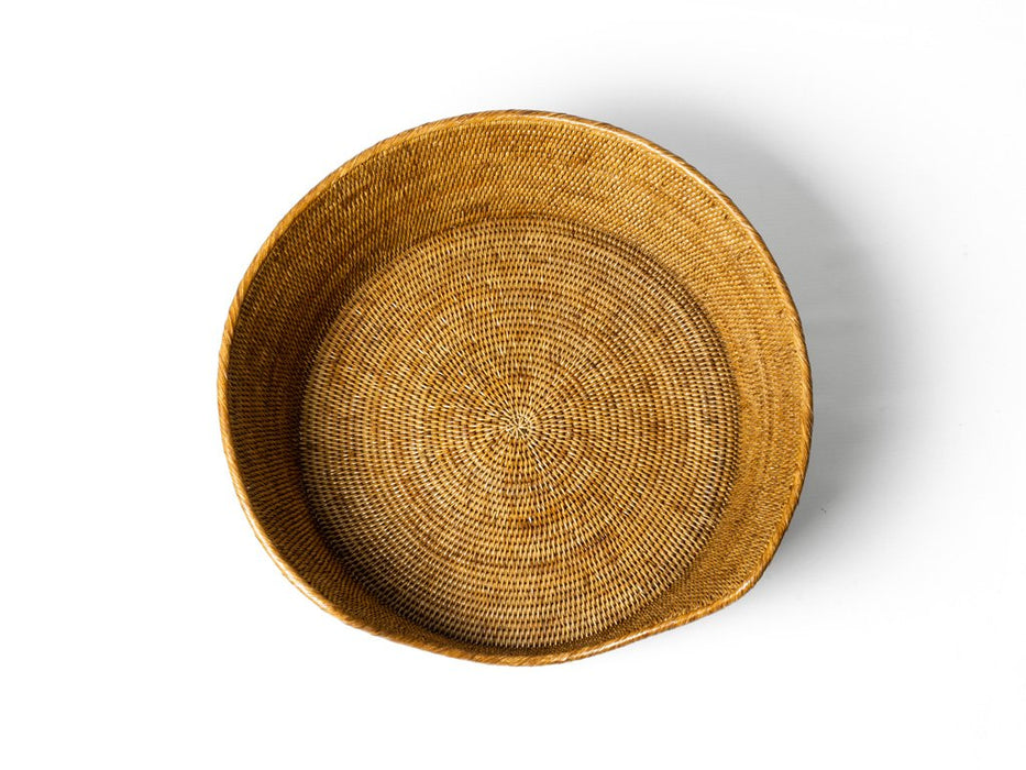 Luxury Rattan Peel Dog Basket