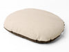 Oval Dog Bed Mattress Cover - Stone side up