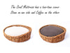 Luxury dog bed: Oval Rattan Dog Basket with Deep-filled Dog Bed Mattress