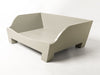 Raised Wooden Dog Bed in Manor House Gray