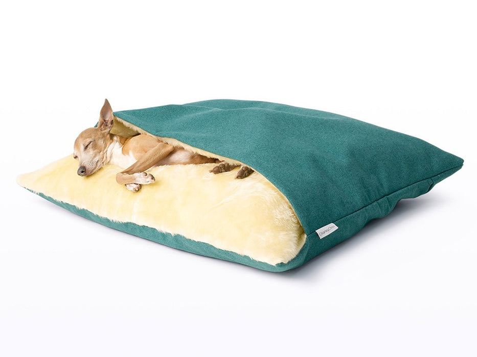Charley Chau Snuggle Dog Bed - luxury terrier tunnel 