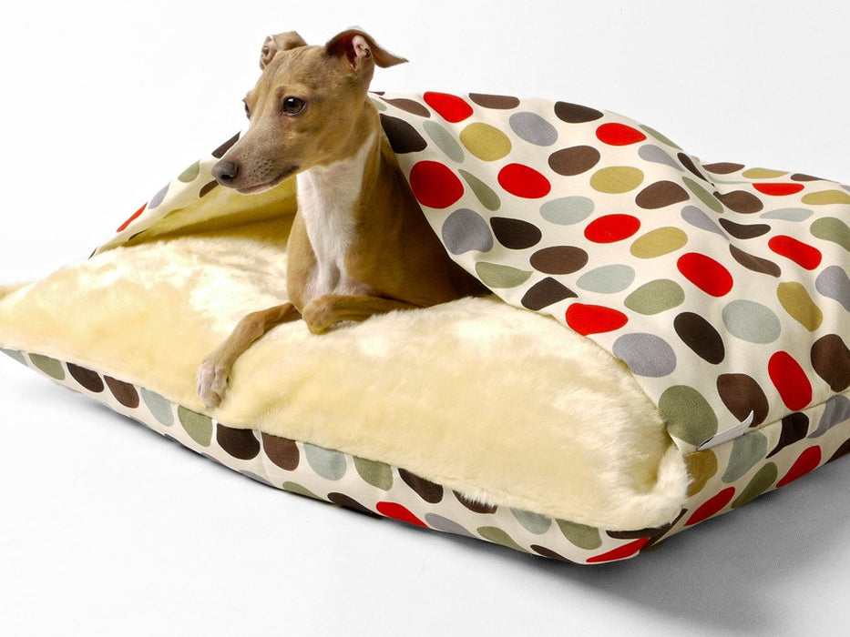 Charley Chau Snuggle Bed - luxury dog burrowing bed 
