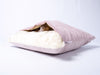 Charley Chau Limited Edition Snuggle Bed in Velour Palest Pink