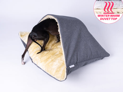 Charley Chau Winter Warm Snuggle Bed for Dogs