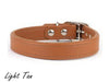 Bespoke, luxury dog collar - classic leather dog collar