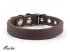 Bespoke, luxury dog collar - classic leather dog collar