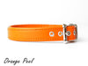 Bespoke, luxury dog collar - classic leather dog collar