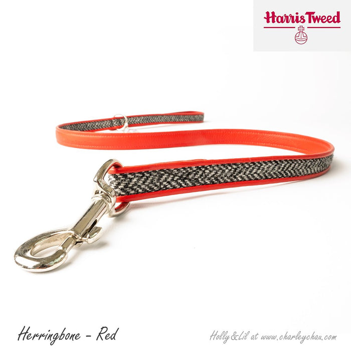 Harris Tweed Designer Dog Lead by Holly&Lil