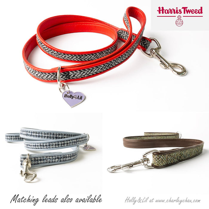 Harris Tweed Dog Leads by Holly&Lil