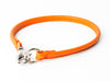 Leather House Collar in Orange Peel